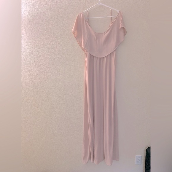 Show Me You MuMu Caitlin Dress in Dusty Pink - Picture 3 of 4